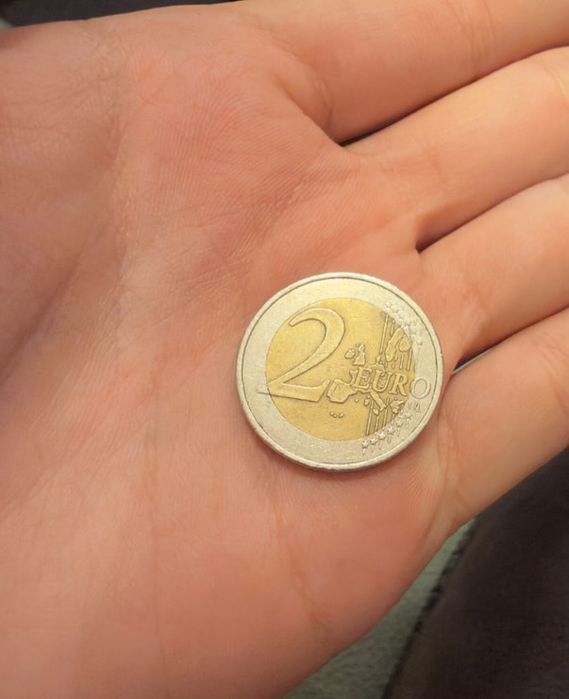 Евро монета 2001 г. Франция Изключително запазен екземпляр