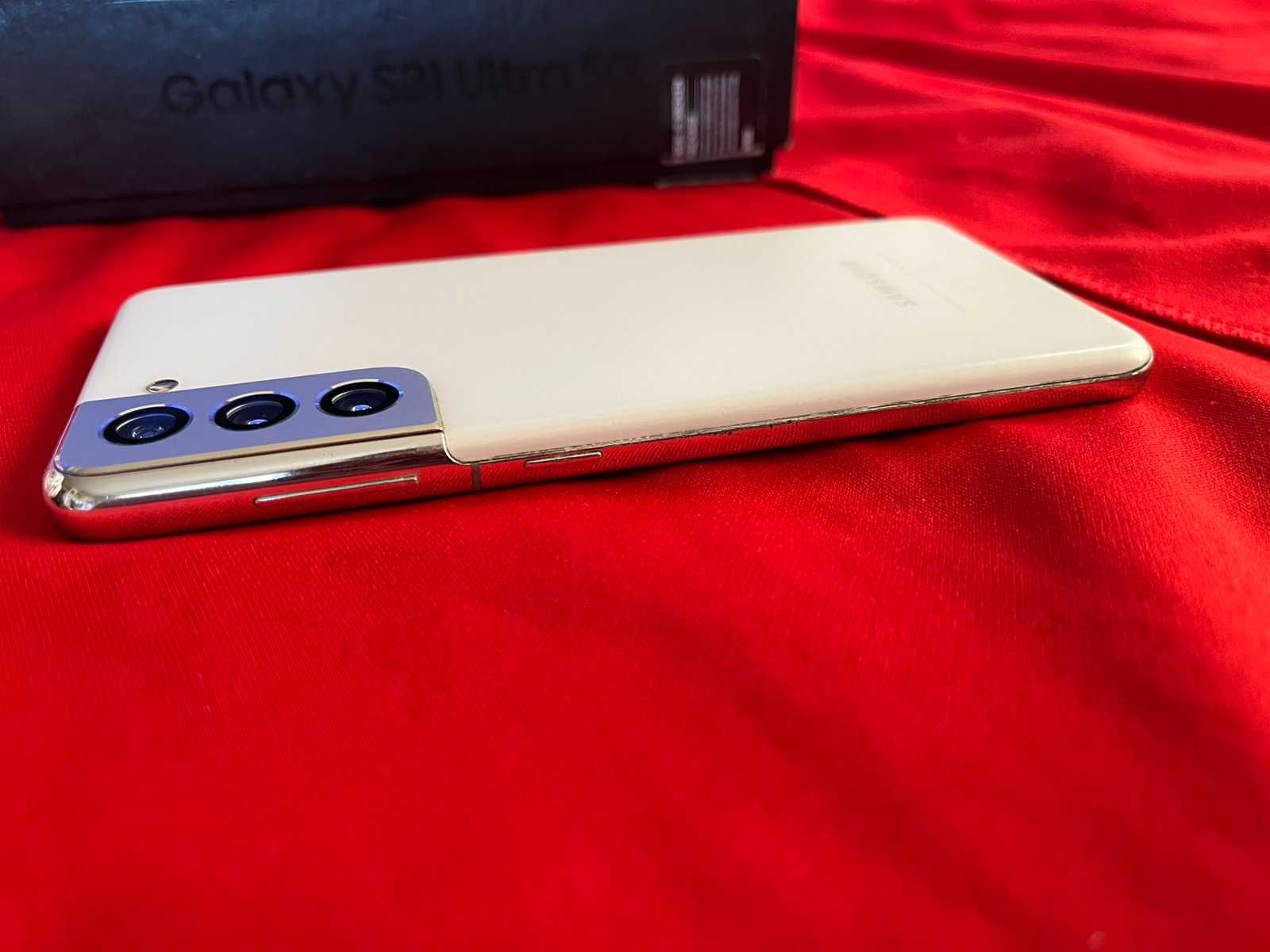 Samsung Galaxy S21 5G 8GB RAM -256GB White-като нов!