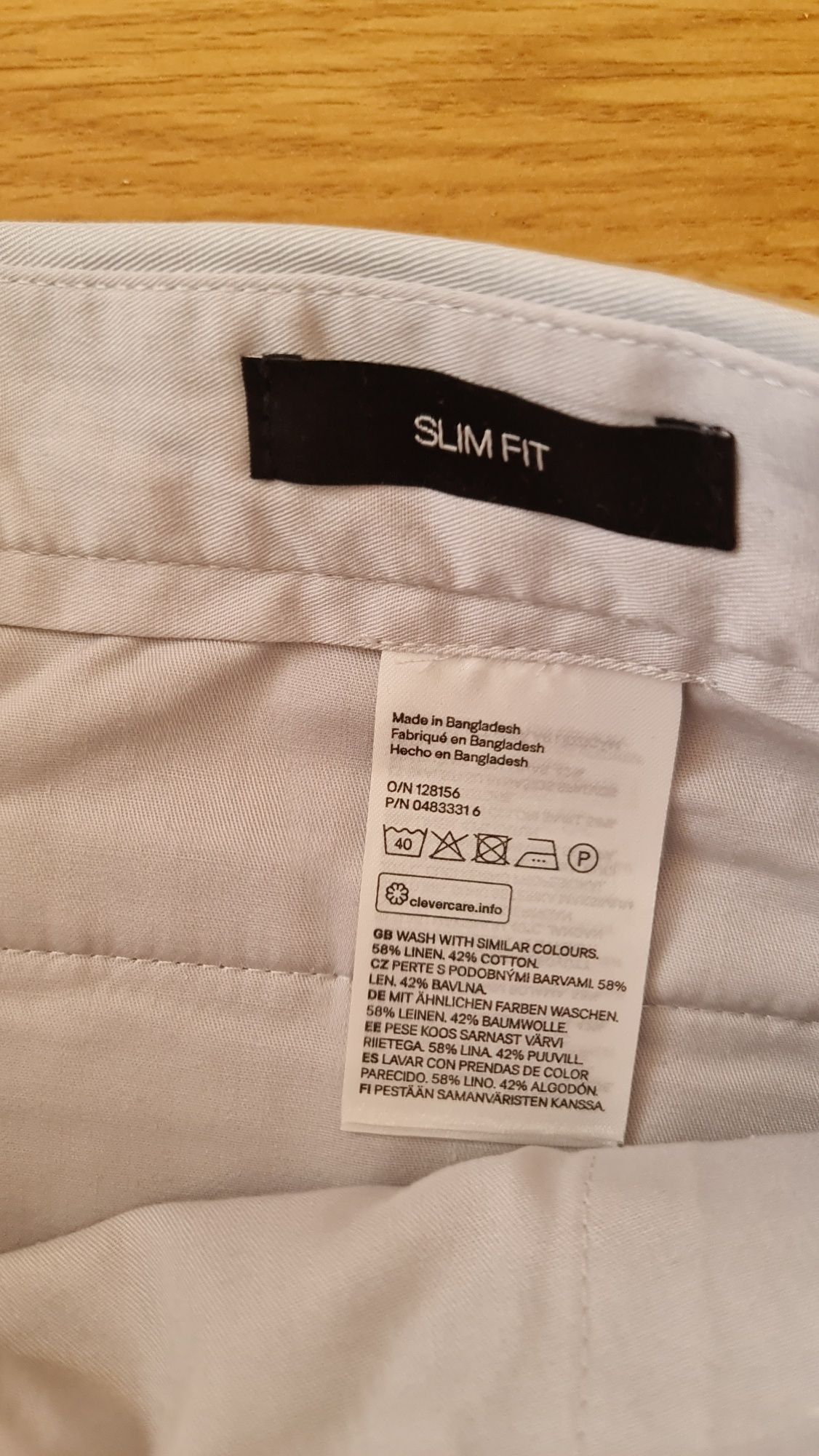 H&M ленен панталон и H&M къси панталони slim fit