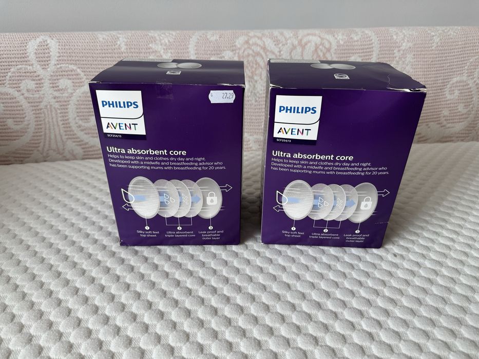 Еднократни подплънки за гърди Philips Avent - 186 бр.