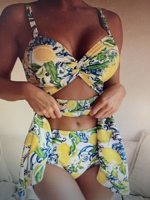 Дамски бански на лимони