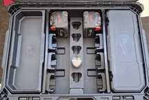 Suporti acumulatori  milwaukee m12 m18 cutie packout