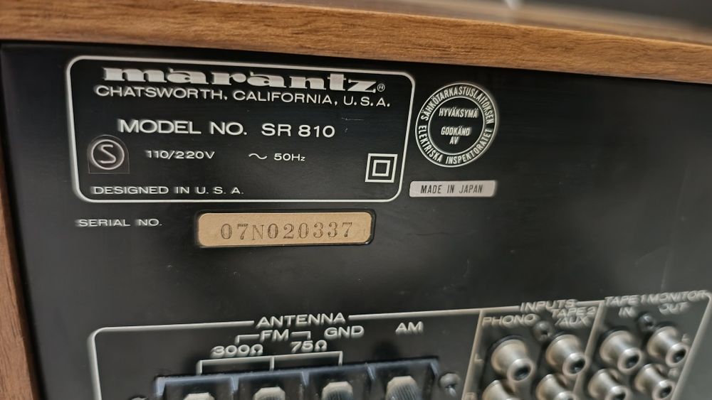 Marantz de colecție real vintage amplificator receiver