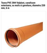 Teava pvc 250 mm