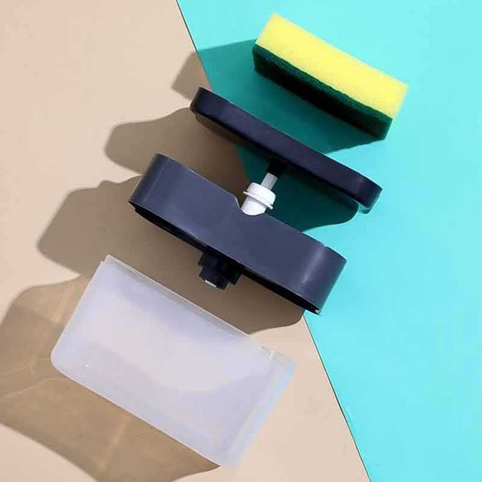 Диспенсър за препарат за чинии с гъба