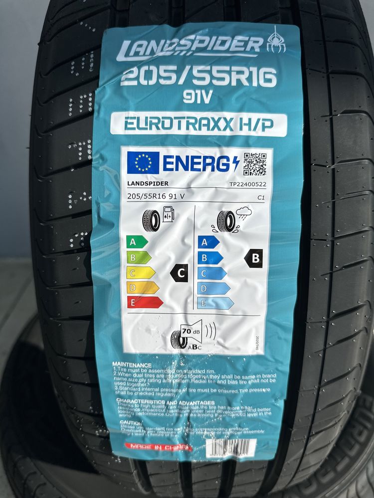 Нови летни гуми LANDSPIDER EUROTRAXX H/P 205/55R16 91V НОВ DOT