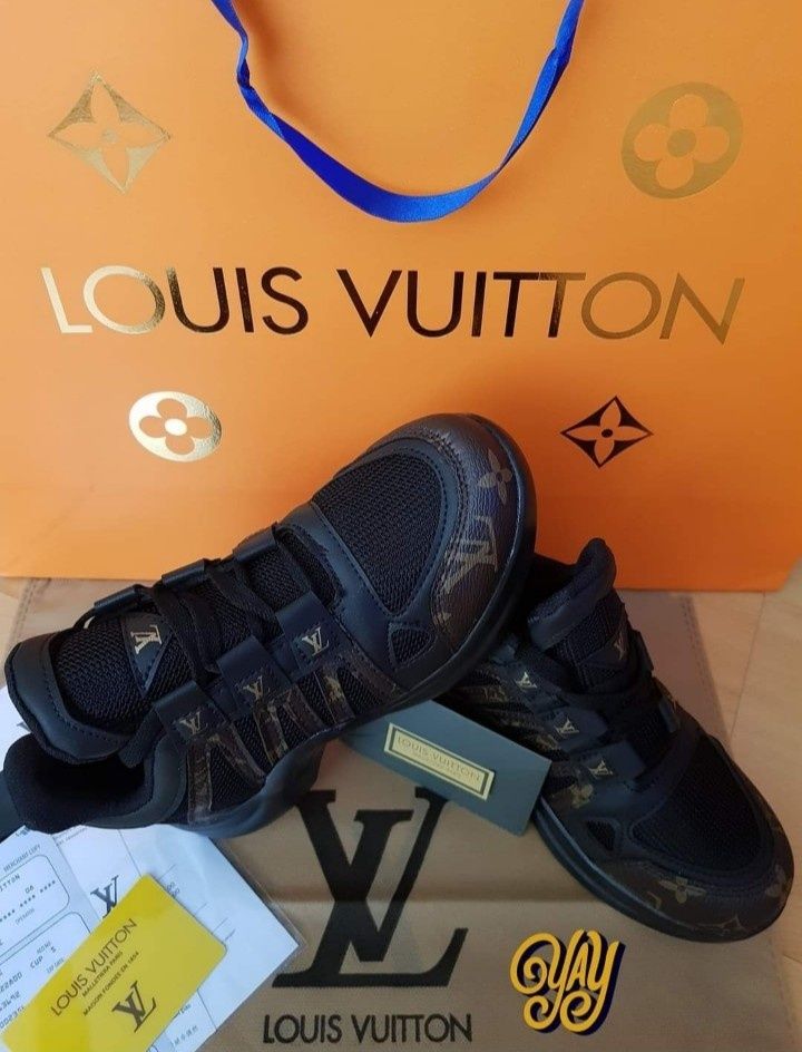 Adidasi Louis Vuitton new model import Franța, saculet inclus