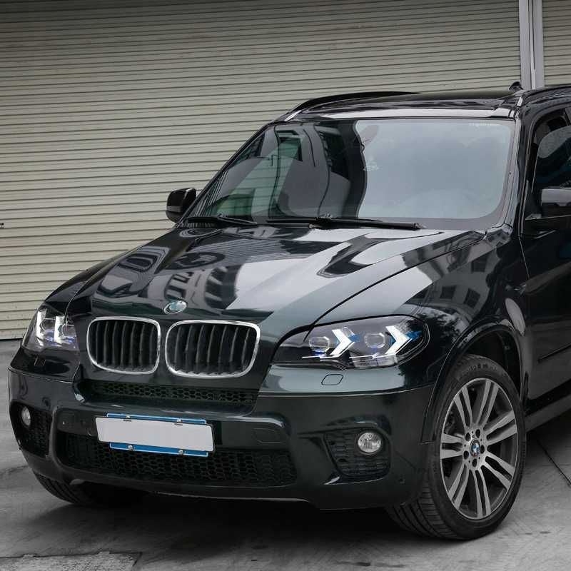 Комплект фарове BMW X5 E70 FULL LED DRL 2007 - 2013 година