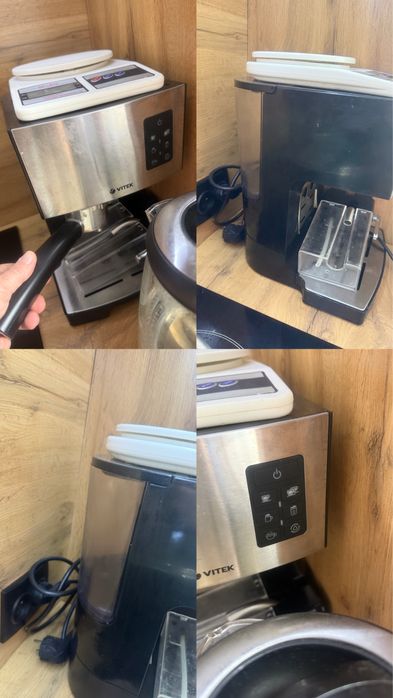 Продам кофемашину рожковую Vitek