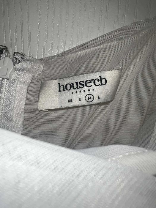 House of CB London Бяла Рокля