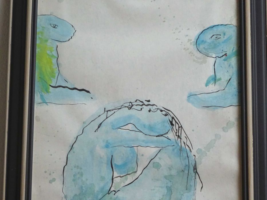 Tablou Sabin Balasa, “Speranta” | tehnica mixta deosebita