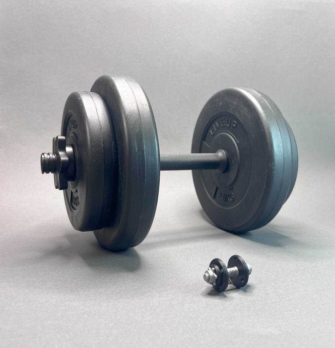 Breloc Halteră 3D Printat: Discuri Detasabile, Cadou Fitness