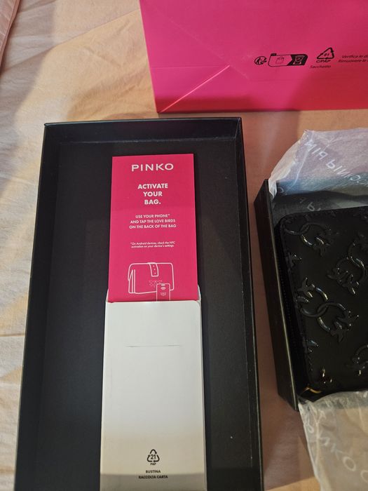 Портмоне Пинко черно