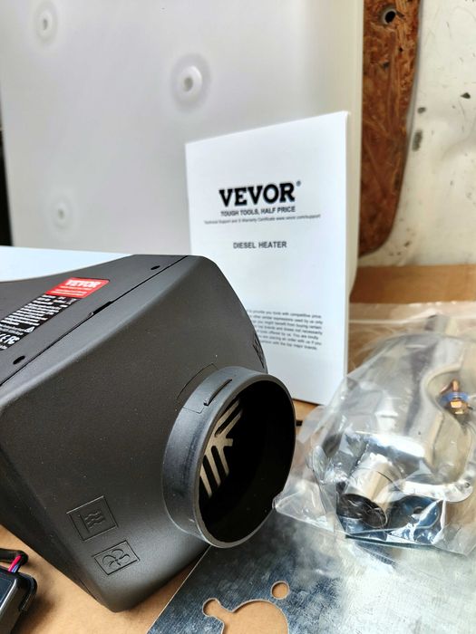 Sirocou/Incalzitor Vevor motorina 12V,putere 8kw Produs nou 2025!