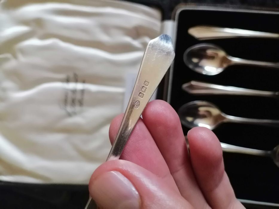 Lingurite argint masiv 925 lungime 11,5 cm