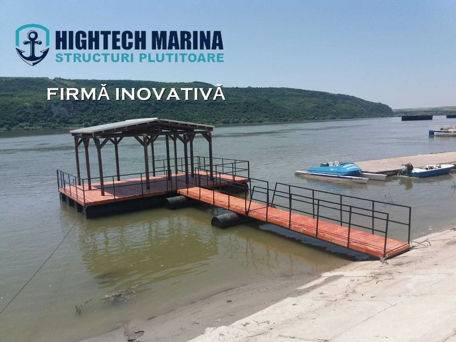 Structuri plutitoare pentru agrement si ambarcațiuni Ponton tuburi PE