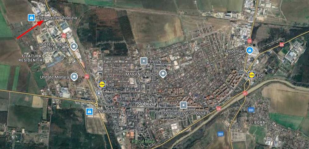 Parcare TIR/Camioane Slobozia