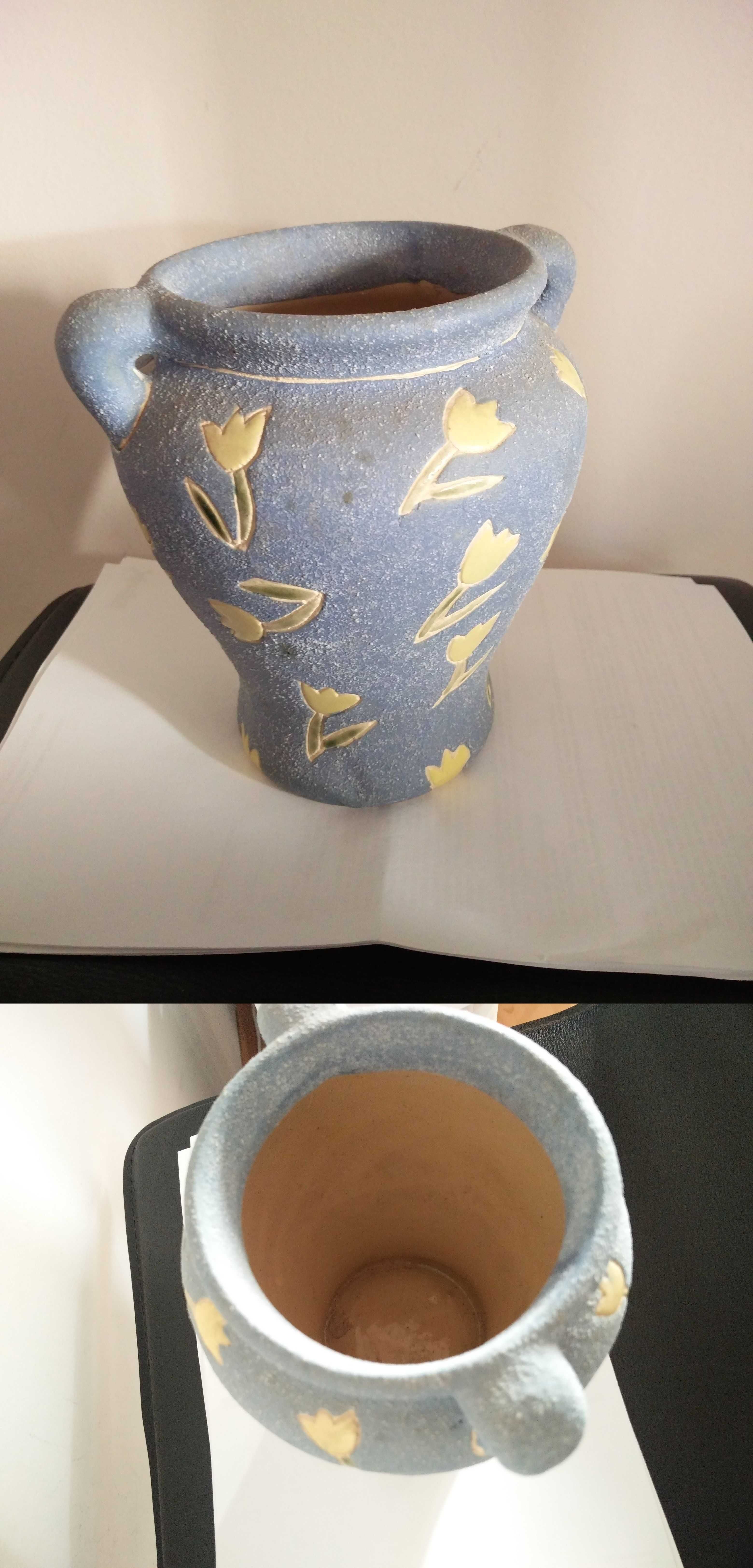 Vaza art-deco fluture / lalele