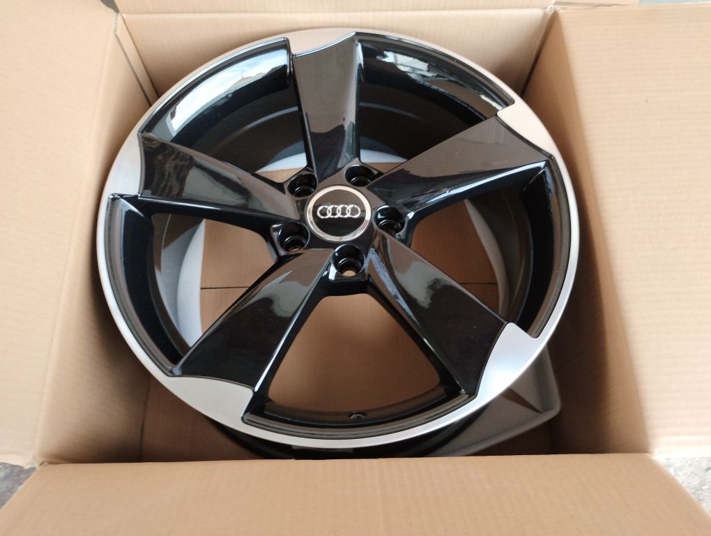 Jante 18 Audi Rotor Negre pt Audi A4 A5 A6 A7 A8 Q3 Q5 pe 18 "