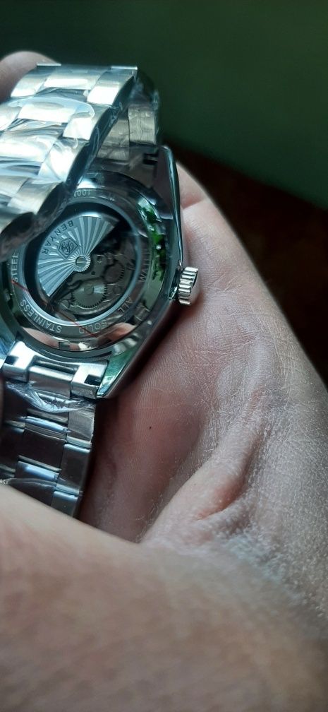 Нови луксозни мъжки самонавиващи  ръчни часовници BENYAR,нови