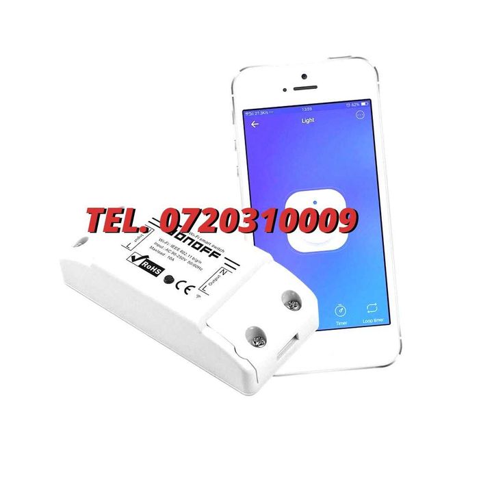 Sonoff Basic intrerupator Smart