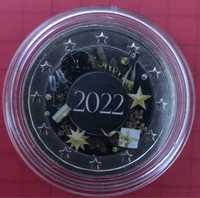 Монета 2 евро,посвященная 2022 году