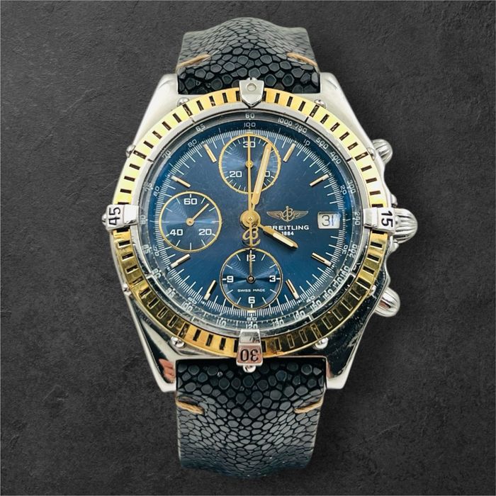 Breitling Chronomat – Steel & 18k Gold Bezel, 39 мм, Automatic 7750