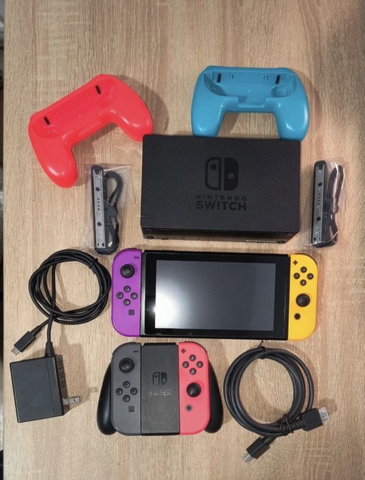 nintendo switch cu toate accesorile