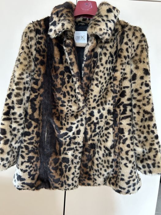 Дамски къси палта с косъм S