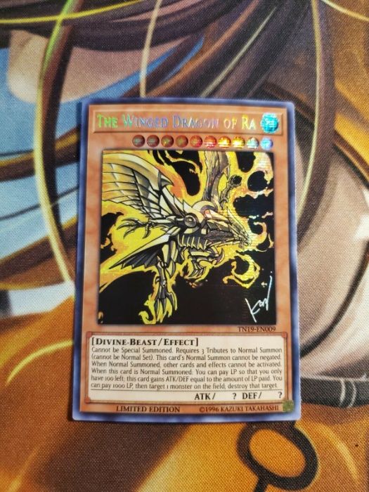 Yu-Gi-Oh! Raigeki yugioh gold ultra secret rare индивидуални карти