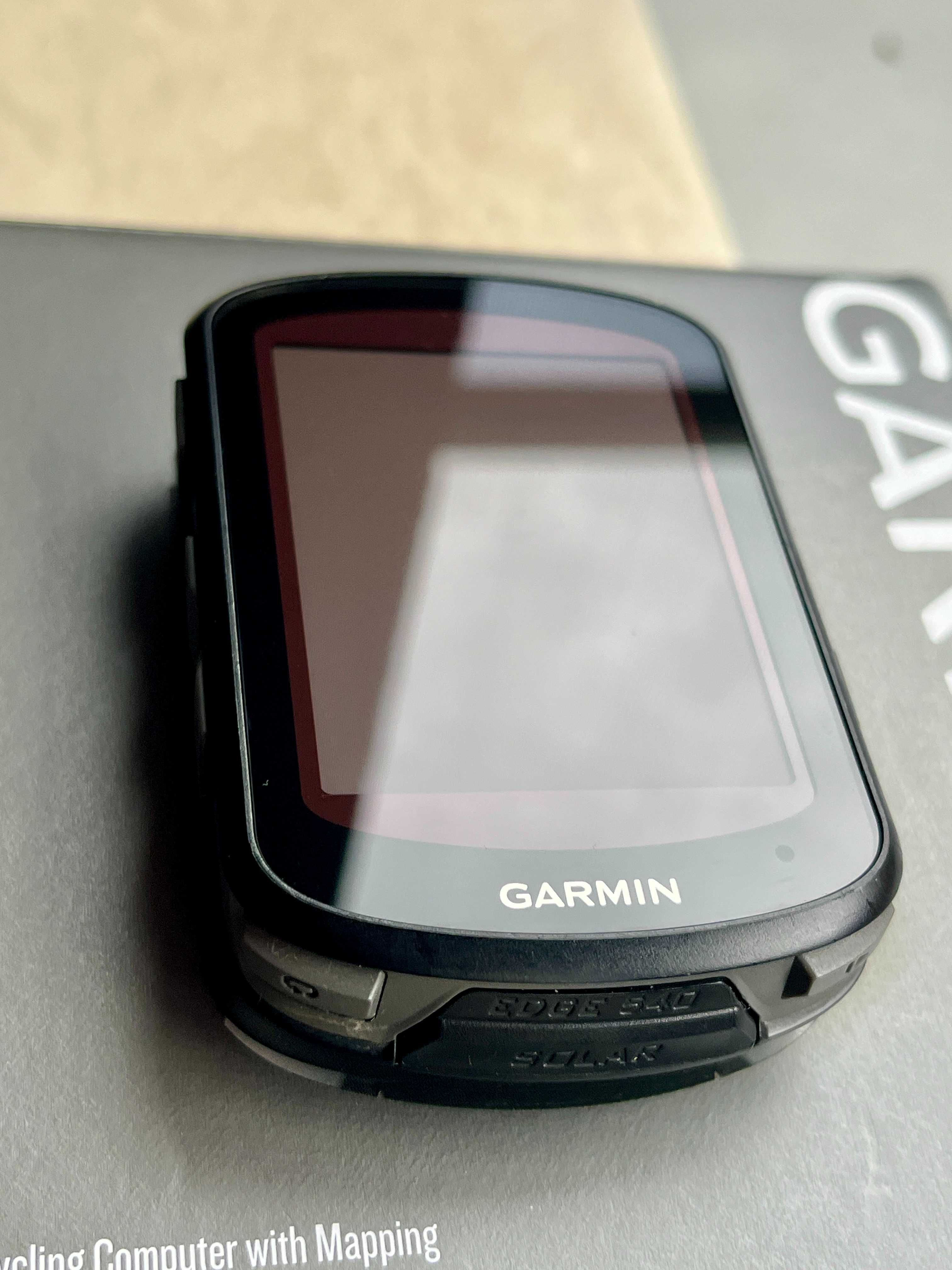 Велокомпютър Garmin Edge 540 Solar – почти нов, отлично състояние