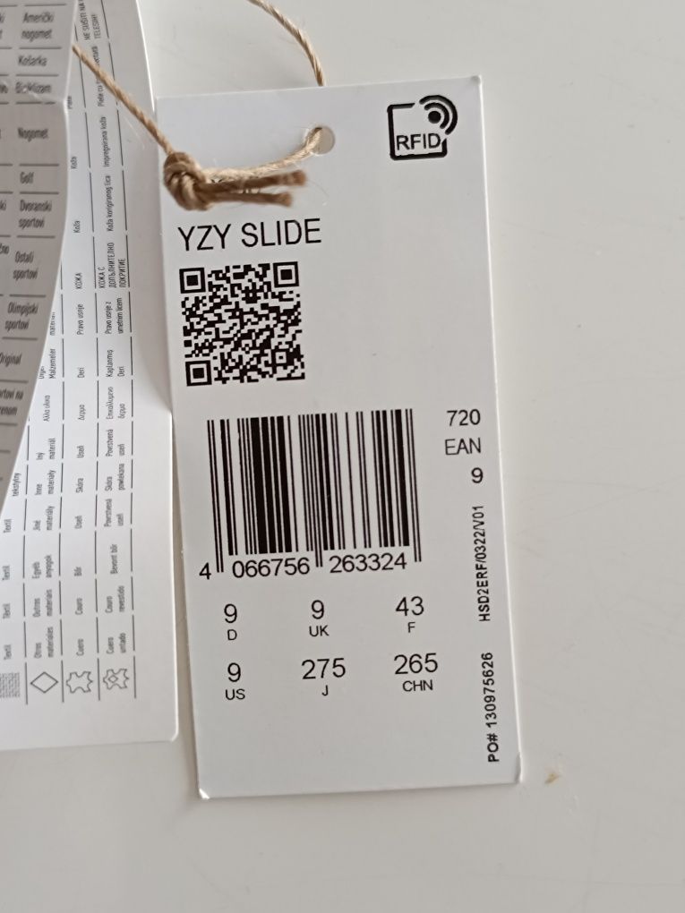 Yeezy Slide originali