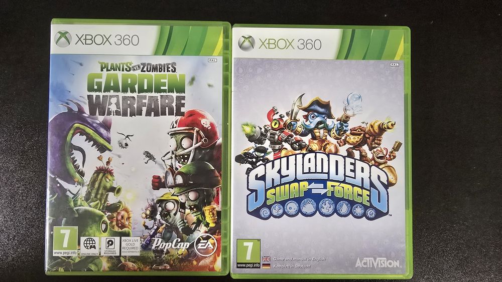 Jocuri Xbox 360 - Garden Warfare si Skylanders