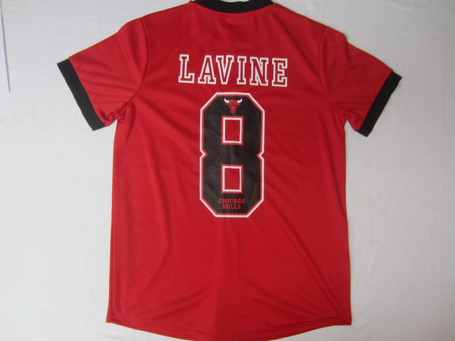 Tricou baschet Lavine, Chicago Bulls,mas.14-15ani/S-adulti, NBA, nou