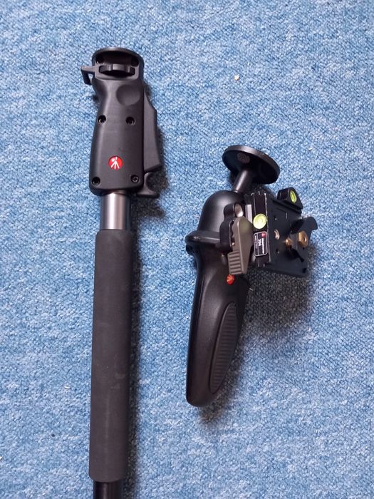 Monopied Manfrotto 685B + Cap 327RC2 Joystick