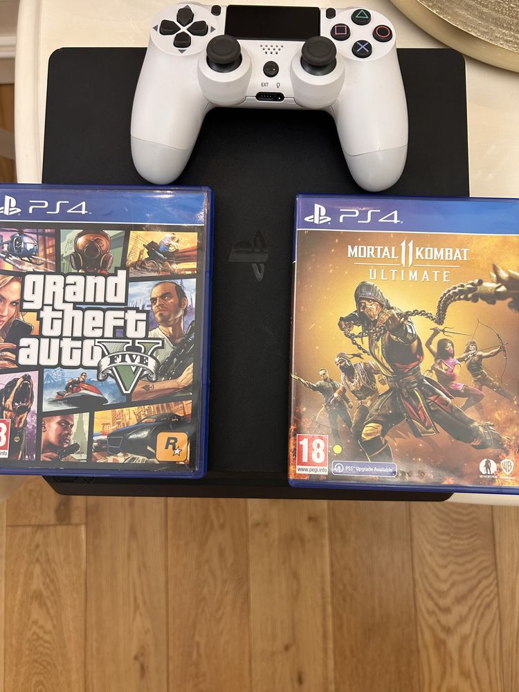 Playstation 4 slim 500gb + 2 игри