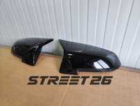 Capace oglinzi BMW Seria 5 F10 F11 LCI (2013-2017)  Negru Lucios