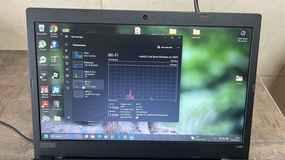 Laptop Lenovo ThinkPad L480
