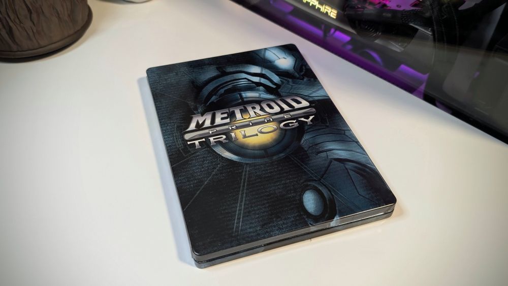 Metroid Prime Trilogy: Collector's Edition Steel Book Nintendo Wii