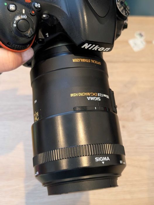Obiectiv Sigma 105mm F2.8 EX HSM OS macro 1:1 Obiectiv pentru Nikon FX