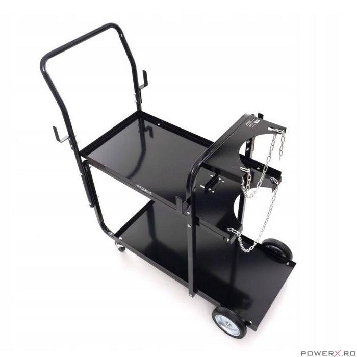 Carucior, suport pentru aparat de sudura, sarcina maxima 70 kg, Kraft