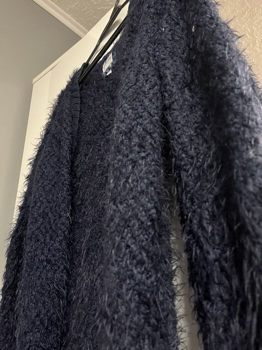 Плътна дълга жилетка