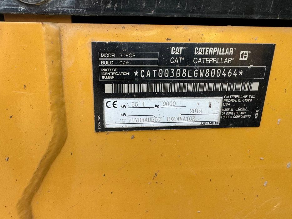 Excavator Caterpliar 308CR