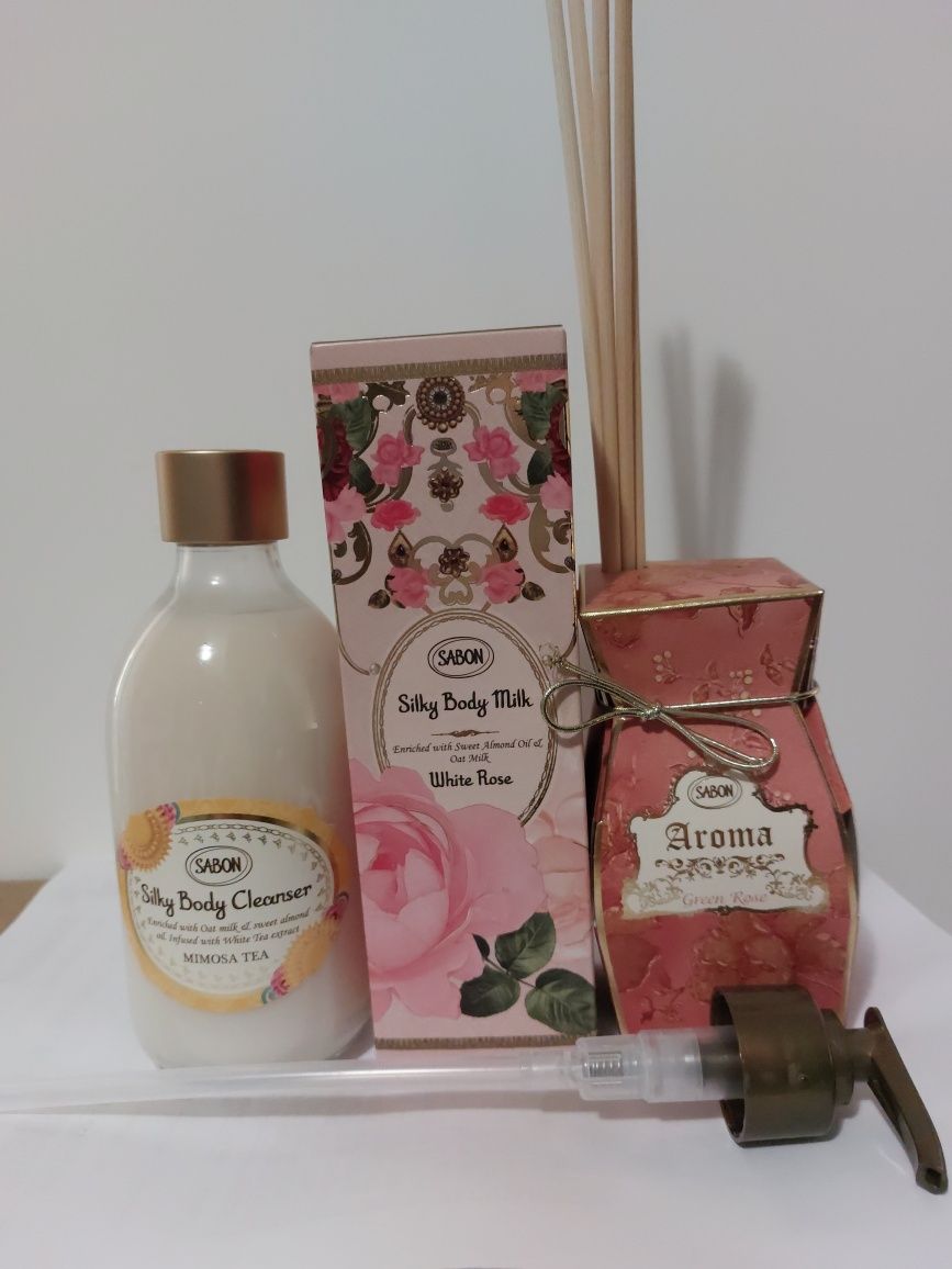 Set Sabon lapte dus, lapte corp, betisoare