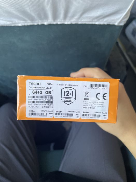 Tecno Go 2024 4/64