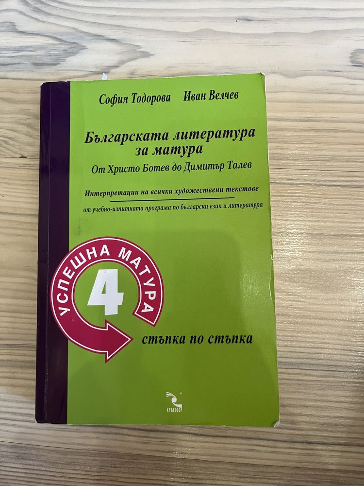 Учебници по литература-12 клас