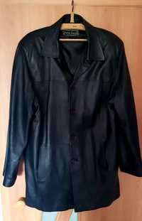 Пиджак кожаный мужской, размер XL