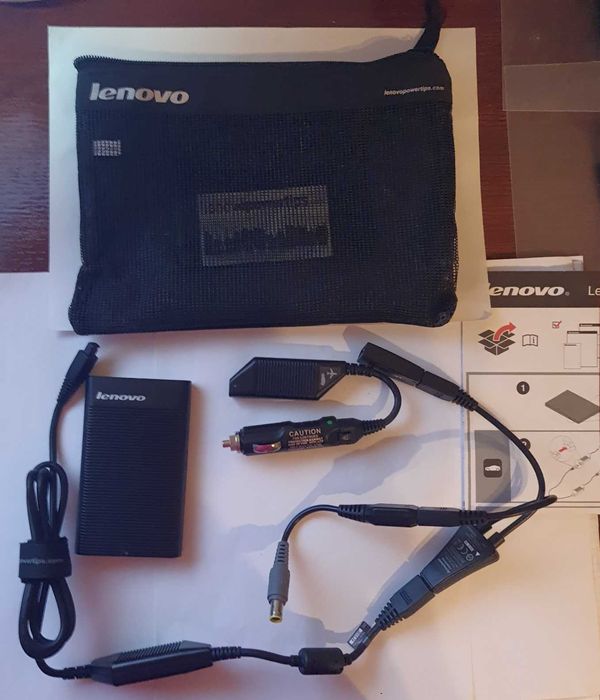 Lenovo ThinkPad & IdeaPad 90W Slim AC/DC combo adapter