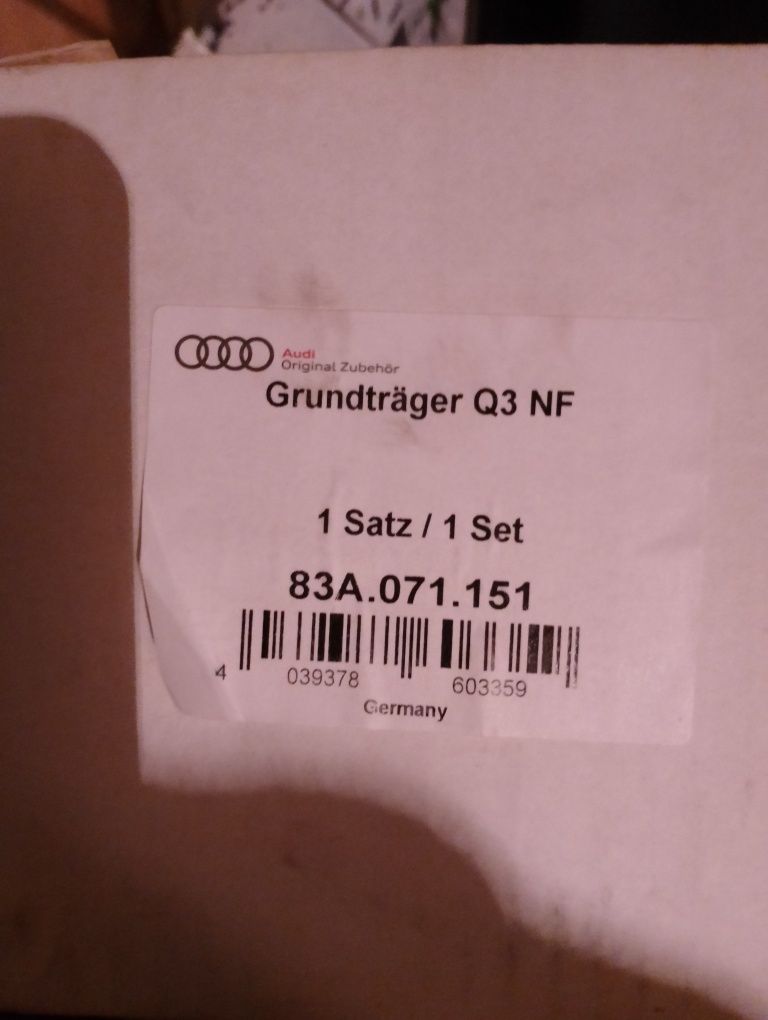 Багажник -греди за Audi Q3 2019г-оригинален