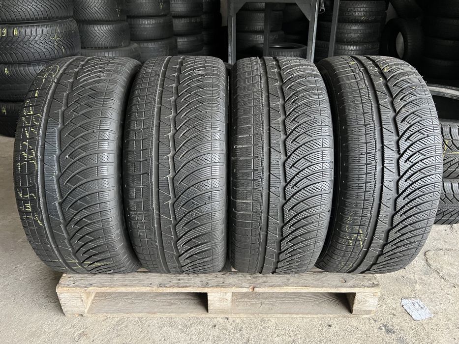 4 anvelope de iarna 245/50/18 michelin runflat!